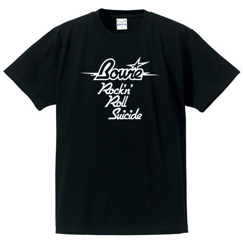 デヴィッド・ボウイ / ロックン・ロール・スーサイド (Tシャツ) - ロックTシャツ通販ブルーラインズ