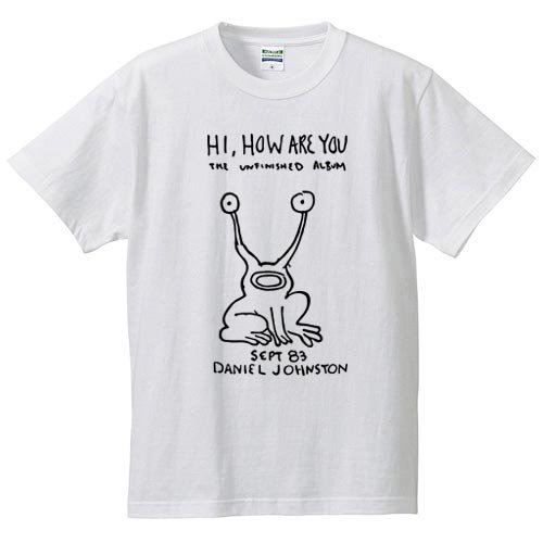 ダニエル・ジョンストン (Tシャツ 5色) - ロックTシャツ通販 ブルーラインズ