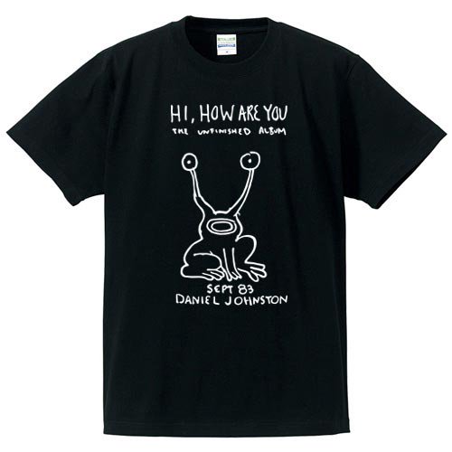 ダニエル・ジョンストン (Tシャツ 5色) - ロックTシャツ通販 ブルーラインズ