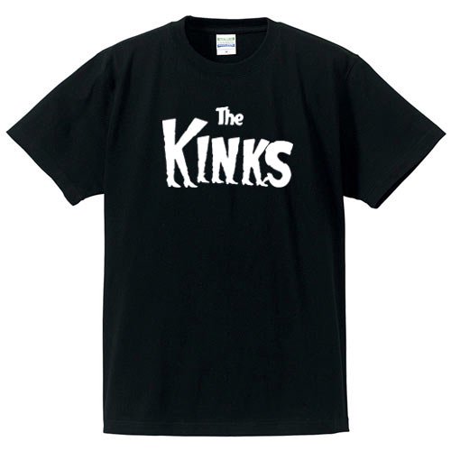 ザ・キンクス / ロゴ （Tシャツ 6色) - ロックTシャツ バンドTシャツ通販 ブルーラインズ