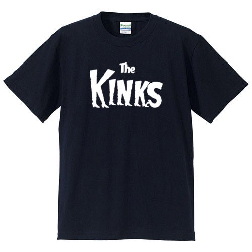 ザ・キンクス / ロゴ （Tシャツ 6色) - ロックTシャツ バンドTシャツ通販 ブルーラインズ