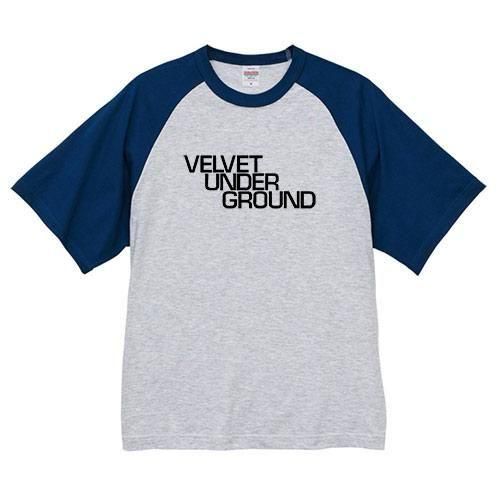 ヴェルヴェット・アンダーグラウンド / ロゴ - レトロラグランTシャツ