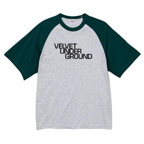 アンダーグラウンド完全版 DVD & Tシャツ セット ヴェルヴェット・アンダーグラウンド / ロゴ - レトロラグランTシャツ