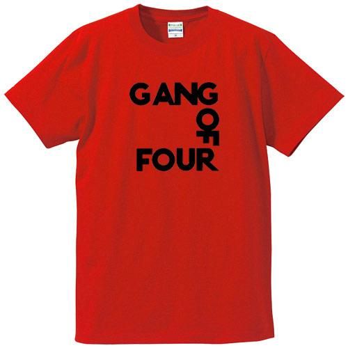 ギャング・オブ・フォー / ロゴ (Tシャツ 4色) - ロックTシャツ