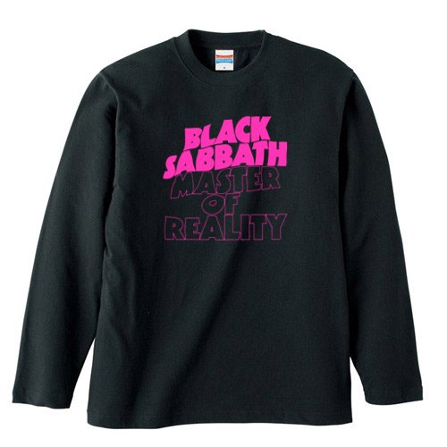 ブラック・サバス / マスター・オブ・リアリティー - ロンT (BLACK) - ロックTシャツ バンドTシャツ通販 ブルーラインズ