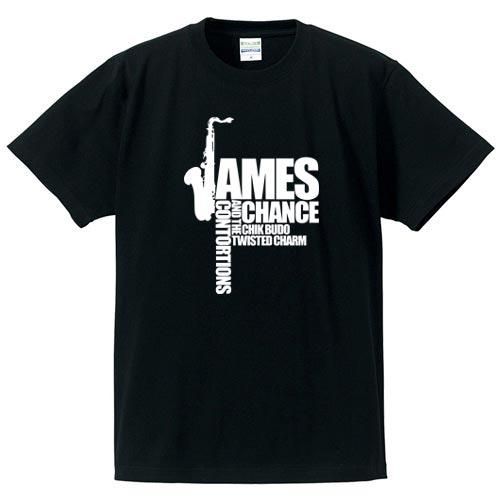 JAMES CHANCE AND CONTORTIONS T-SHIRT(BLACK)