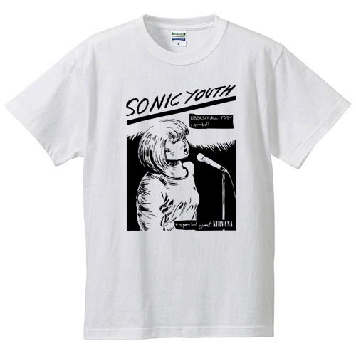 ソニック・ユース / イラスト (Tシャツ) －ロックTシャツ通販ブルーラインズ