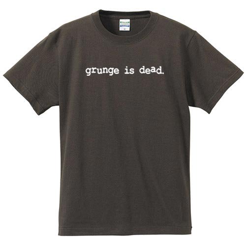 グランジ・イズ・デッド (Tシャツ5色) - ロックTシャツ通販ブルー ...