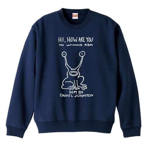 ダニエル・ジョンストン －トレーナー(4色) - ロックTシャツ