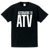 オルタナティヴ TV / ブラック・アンド・ホワイト （Tシャツ 4色)