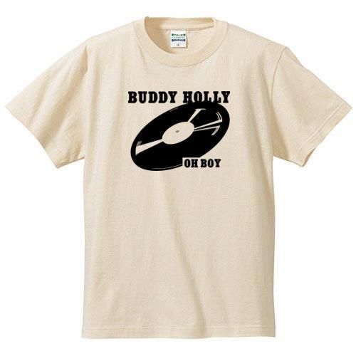 バディ・ホリー　Tシャツ バディ・ホリー (Tシャツ) - ロックTシャツ通販ブルーラインズ