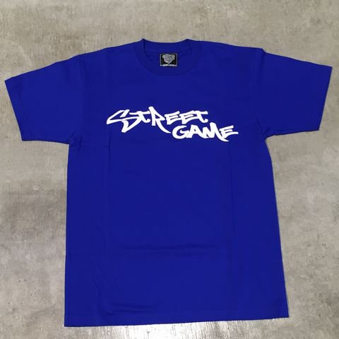 STREET GAME T-Shirts/TAG （Soft Body）（ロイヤルブルー/ホワイト）
