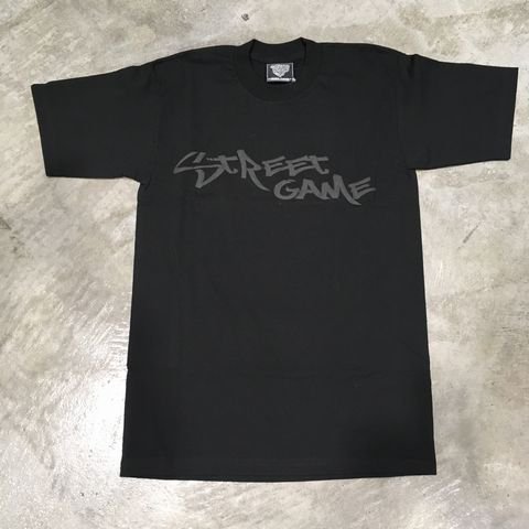 STREET GAME T-Shirts/TAG （Heavy Weight）（ブラック/ブラック）