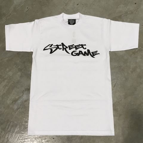 STREET GAME T-Shirts/TAG （Heavy Weight）（ホワイト/ブラック）