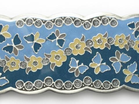 ちょうちょ模様のバレッタ｜スペイン製｜アクセサリー通販ADELFI