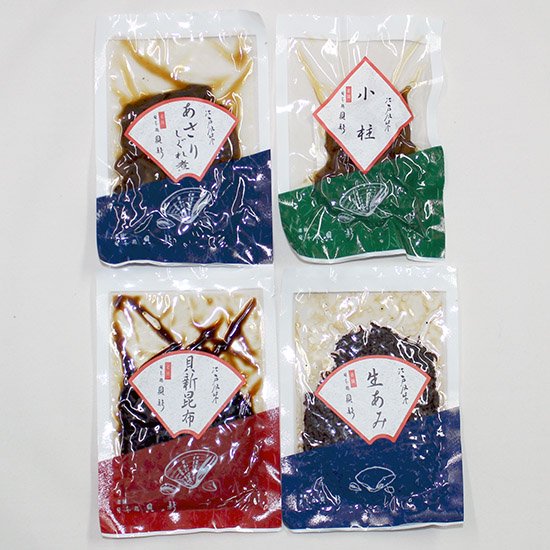 佃煮小袋４袋セット（チラシ掲載品セット） - 日本橋海苔店