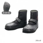 ★シマノ　3Dカットフェルトタビ(中割)　FT-035T　ブラック 3Lサイズ