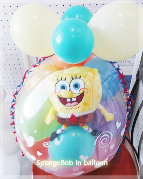 ݥ󥸥ܥ in balloon
