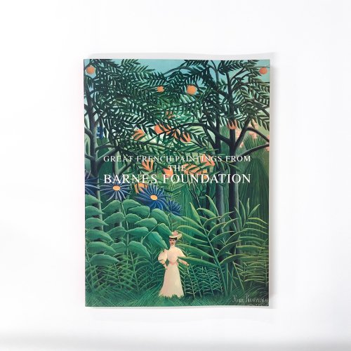 図録 バーンズ・コレクション展 【表紙：熱帯の森を散歩する女ver