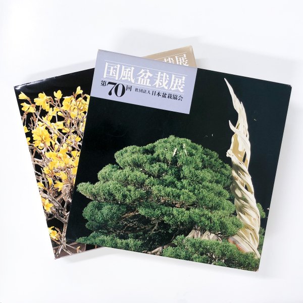 国風盆栽展・19冊/日本盆栽協会/本展は日本最古の歴史を有し日本で最も 
