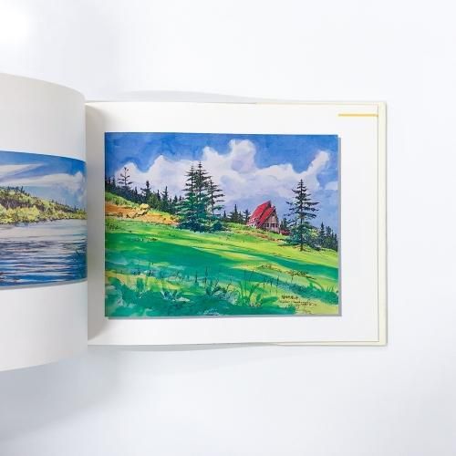 蓼科高原の四季-水彩画- - ノースブックセンター