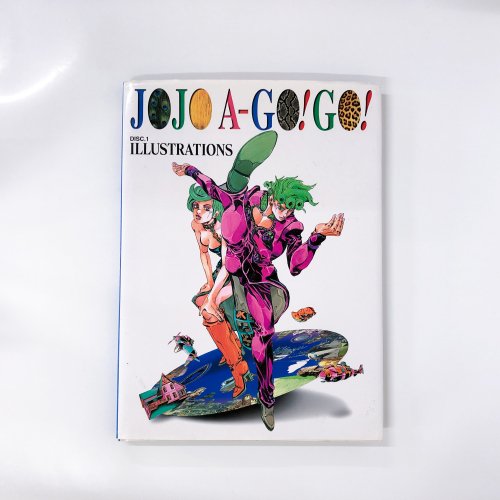 JOJO A-GO!GO! DISC.1 ILLUSTRATIONS
