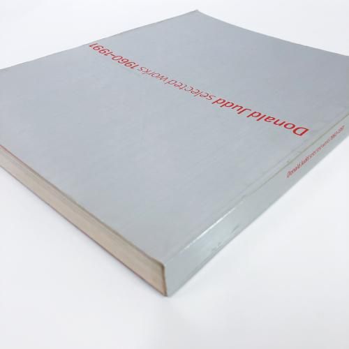 図録 ドナルド・ジャッド selected works 1960-1991 - ノース
