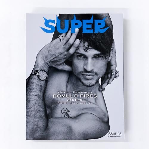 SUPER ISSUE 03 AUTUMN WINTER 2023 HELENA CHRISTENSEN CARTIER / ROMULO PIRES CARTIER 