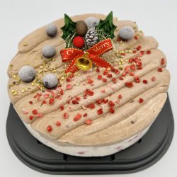 【冷凍】クリスマス・グルテンフリー・低糖質・ブルベリーレアチーズ5号（１５cm）の商品画像