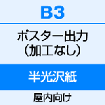 B3（364×515）　ポスター　出力（半光沢紙）