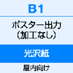 B1（728×1030）　ポスター　出力（光沢紙） 【DE】