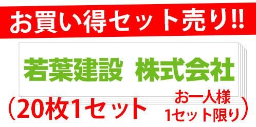 <img class='new_mark_img1' src='https://img.shop-pro.jp/img/new/icons5.gif' style='border:none;display:inline;margin:0px;padding:0px;width:auto;' />set20-101-ϡ߲ʸ600mm150mmˡ20祻åȡ
