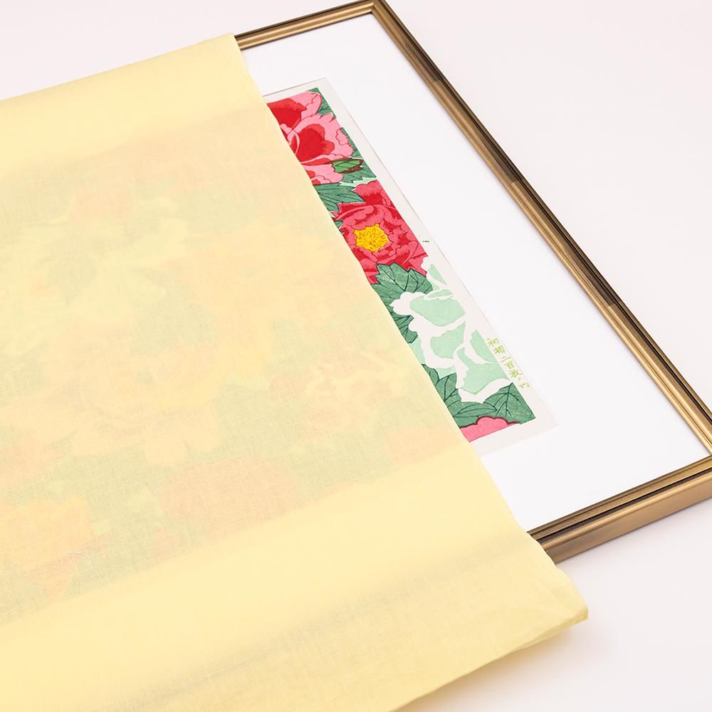 河鍋暁斎筆「菊花（きっか）」木版摺美術画 - 榛原（はいばら