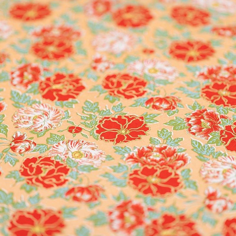 榛原千代紙 牡丹づくし - 日本橋 榛原 -はいばら-