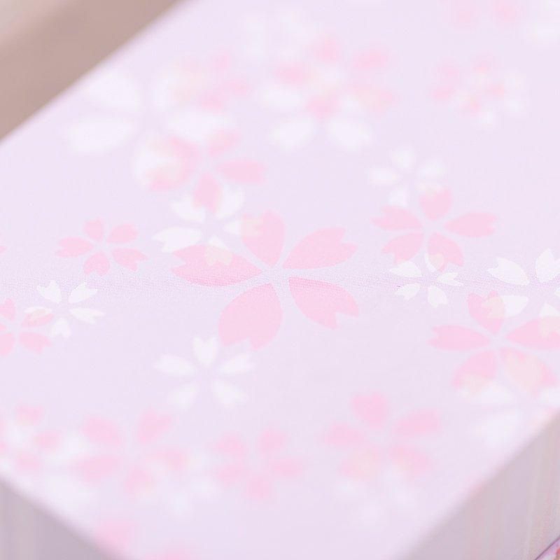 榛原 ブロックメモ 朝桜 藤色 - 日本橋 榛原 -はいばら-