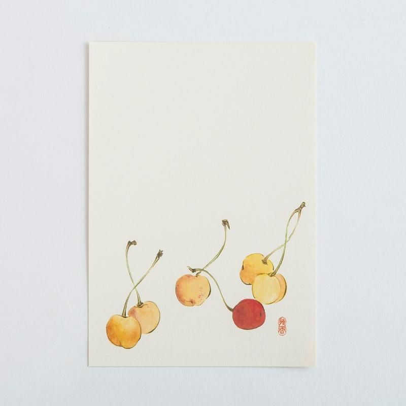 絵はがき さくらんぼ 伊藤綾春 榛原 はいばら オンラインショップ 絵はがき さくらんぼ 伊藤綾春 榛原 はいばら オンラインショップ
