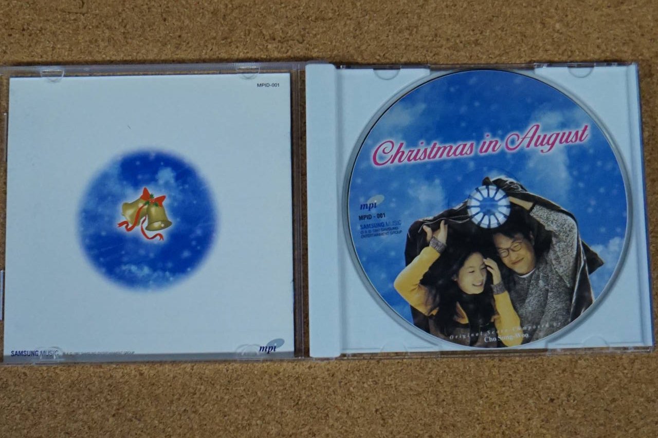 ８月のクリスマス　八月のクリスマス CHRISTMAS IN AUGUST　OST　インターナショナルバージョン　中古品　ハン・ソッキュ　シム・ウナ　 ケース交換済み - ハングルカゲは韓国の映画、ドラマとスターグッズなど扱っています、DVD、OST、etc、通販のみで店舗販売はありません