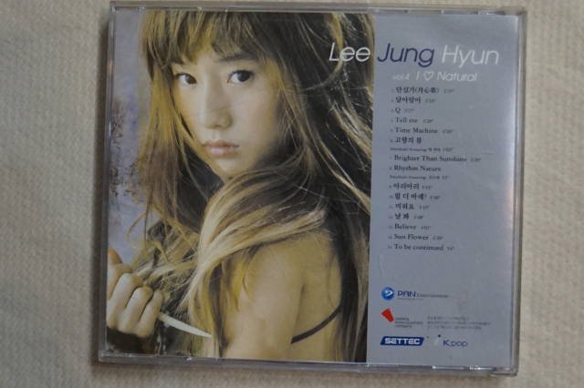 イ ジョンヒョン　Lee Jung Hyun　vol.4 　I Love Natural　中古品 -  ハングルカゲは韓国の映画、ドラマとグッズを扱っています、DVD,OST,etc,通販のみで店舗はありません