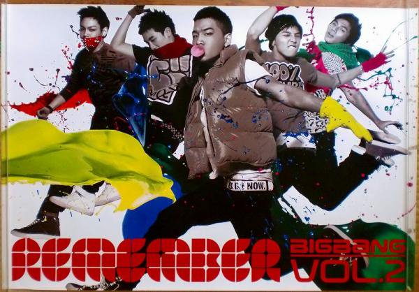 BIGBANG Vol. 2 Remember ポスター -  ハングルカゲは韓国の映画、ドラマとスターグッズなど扱っています、DVD、OST、etc、通販のみで店舗販売はありません