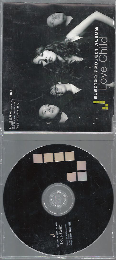 Ｊ　ジェイ　　Electro Project Album 　「Love child」　2008　中古品 -  ハングルカゲは韓国の映画、ドラマとグッズを扱っています、DVD,OST,etc,通販のみで店舗はありません