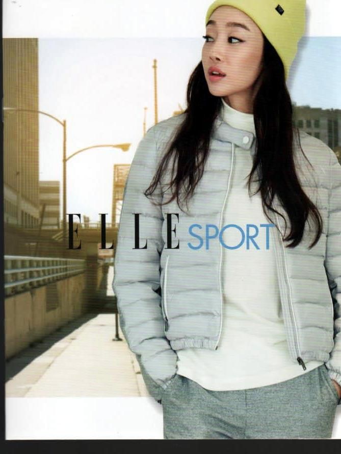 チョ ヨジン Elle Sport 15年 秋 冬 カタログ ハングルカゲです 韓国の映画 ドラマとスターグッズなど扱っています