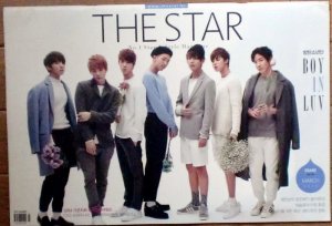 THE STAR 防弾少年団( BTS ) 2015年3月号 - ハングルカゲは韓国の映画 