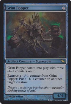 不気味な戯れ児 Grim Poppet R Foil 英語版 マジック ザ ギャザリング Mtgカード通販のカードミュージアム