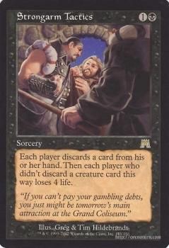 力ずくの戦略 Strongarm Tactics R Ex 英語版 マジック ザ ギャザリング Mtgカード通販のカードミュージアム 力ずくの戦略 Strongarm Tactics R Ex 英語版 マジック ザ ギャザリング Mtgカード通販のカードミュージアム