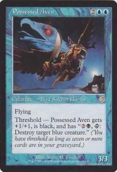 取り憑かれたエイヴン Possessed Aven R Ex 英語版 マジック ザ ギャザリング Mtgカード通販のカードミュージアム