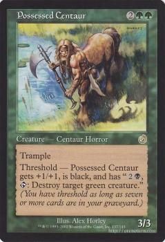 取り憑かれたケンタウルス Possessed Centaur R Nm 英語版 マジック ザ ギャザリング Mtgカード通販のカードミュージアム