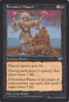 絶望の荒野 Forsaken Wastes R Ex 英語版 マジック ザ ギャザリング Mtgカード通販のカードミュージアム