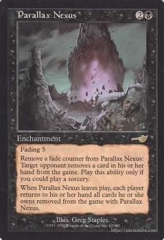 パララクスの波 4枚 英語 mtg