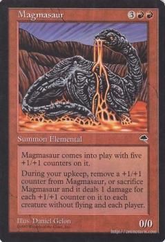 マグマザウルス Magmasaur R Ex 英語版 マジック ザ ギャザリング Mtgカード通販のカードミュージアム