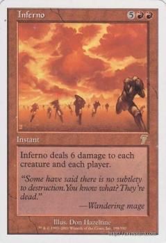 インフェルノ/Inferno 【R】 ※EX- ※英語版｜マジック：ザ